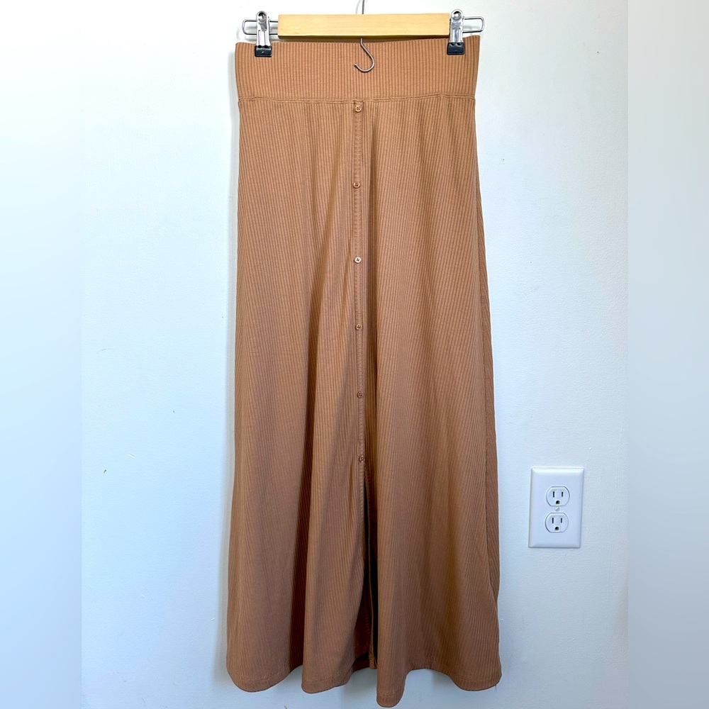 Mod Ref Brown Midi Skirt Size Small